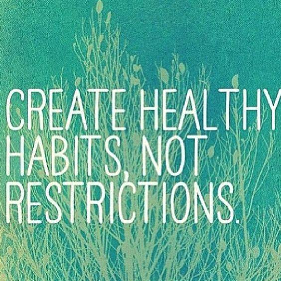 The most important factor between what we are and what we want to be is up to what we do now. so create healthy habits Not restrictions.
www.komal.me
#healthylifestyle #healthyhabits #weightmanagment