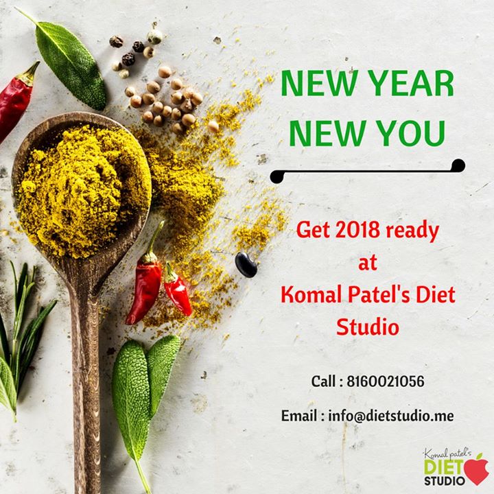 We all set new year resolutions to be fit , Try it very hard to complete them and then we all know what happens.
So this time set your health targets and begin a little early. we make sure you complete your goals with our customised diet plans.
Call 8160021056 or info@dietstudio.me
#dietstudio #dietclinic #customisedplan #dietitian #diabeticeducator #komalpatel #ahmedabad #newyear #goals