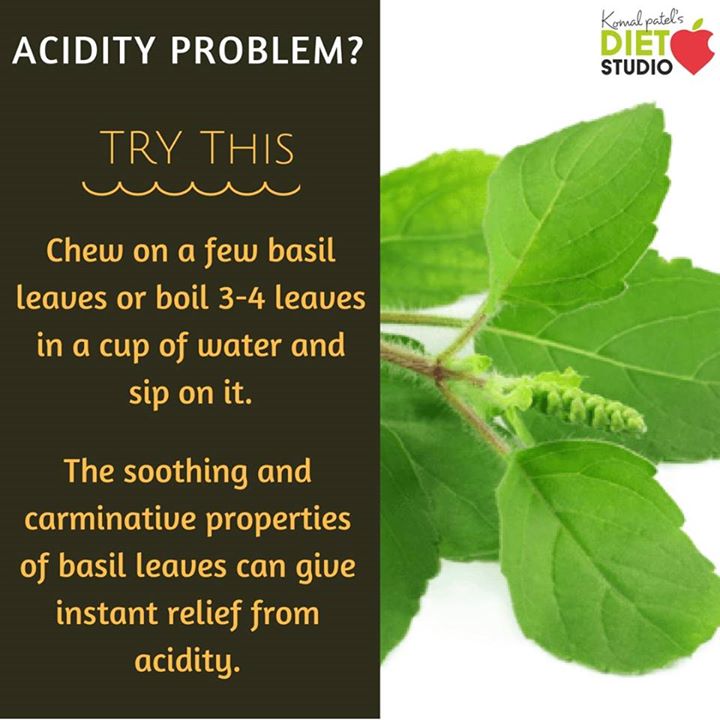 Suffering from acidity???
Try Tulsi leaves....
#tulsi #acidity #healthtips #indianherbs #herbs