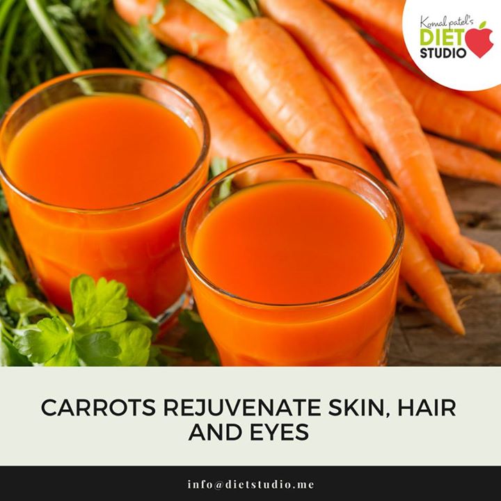 Komal Patel Carrot is a rich source of rejuvenating vitamins and minerals  It is beta carotene that is chief contributor to the benefits that carrot  gives us carrots rejuvinate skin hair eyes
