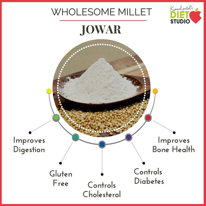 Jowar is a high-end source of phosphorus, calcium, protein and fibre.
Change your wheat rotis to jowar roti to avail its health benefits...
#wholesome #millet #jowar #health #nutrition #benefits