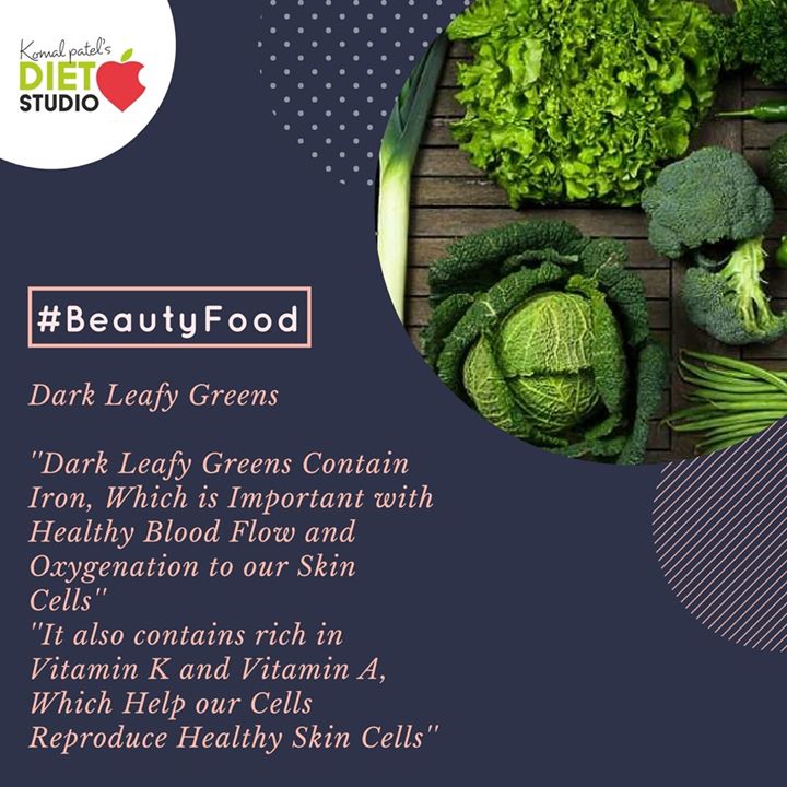 Dark green leafy vegetable = glowing skin.
They're also one of the top sources of beta carotene, a powerful antioxidant that helps repair and renew your skin to give it a youthful glow.
Make a smoothie or have it as salad or make a veggies for your daily diet.... 
#beautyfood #greens #greenvegetables 
#veggies #salad #fiber #antioxidant