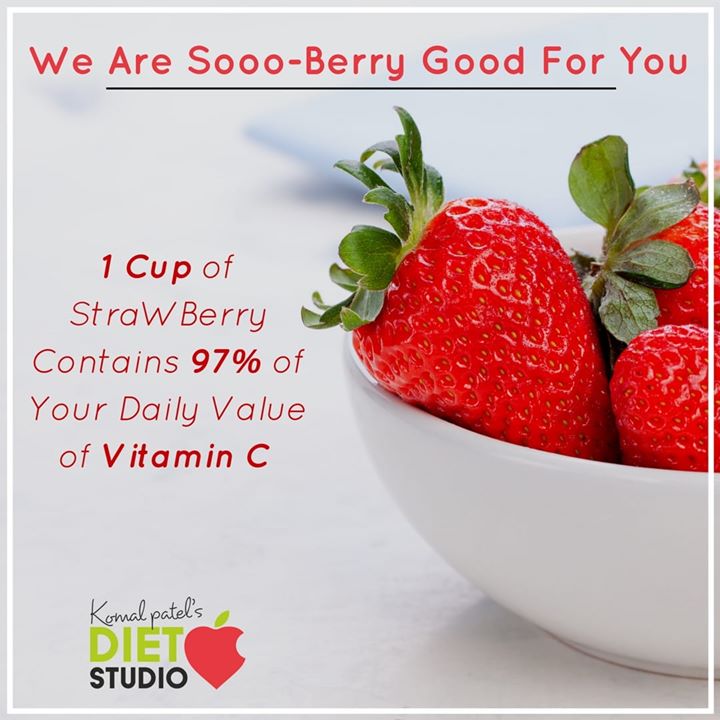 Yes, fresh summer strawberries are delicious and also an excellent source of folate and vitamin C.
Enjoy your berry good strawberry....
#strawberry #vitamins #vitaminc #immunity #fruit #seasonalfruits #fiber #antioxidant #wholefruit