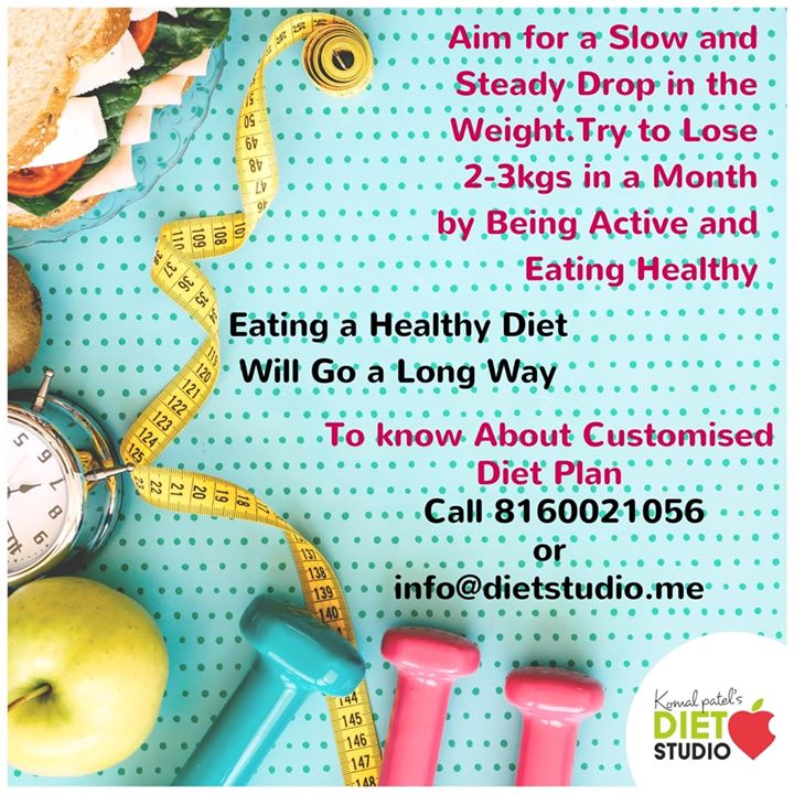 Losing weight loss slowly is the way to lasting success..
If you try to lose weight fast, it is more likely that you will gain back the weight you lost.
Slow and steady drop in the weight will
1. Maintains Weight Loss
2. Fat loss-not just weight loss at any cost.
3. Prevents Loose Skin
4. Healthier Hair
5. Eliminates Muscle Loss
#weightloss #fatloss #dietstudio #diet #workout #komalpatel #weightlossplan #motivation #contacts #contactme #contactus #dietitian #nutritionist