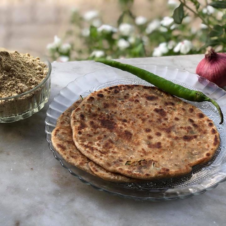 Komal Patel,  Morningbreakfast, breakfast, protein, paratha, sattuparatha