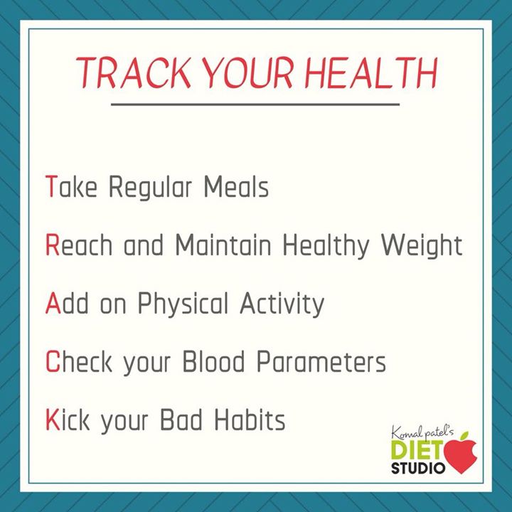 Prevention is better than cure, take tangible steps to secure the health of yourself 
#track #health #trackyourhealth #healthyeating #fitness #physicalactivity