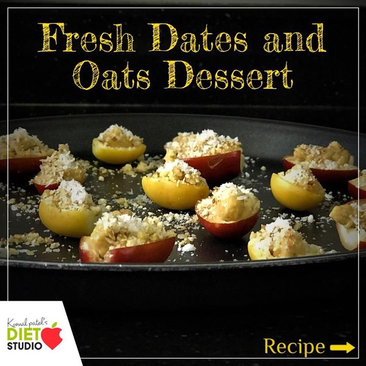 When you crave for sweet and still want to be on track try this fresh dates and oats dessert.
A great way to include fresh dates in your kids diet..
#dates #oats #dessert #guiltfree #kidshealth #recipes #healthyrecipe #kidsrecipe #kids #freshdates #nuts #coconut