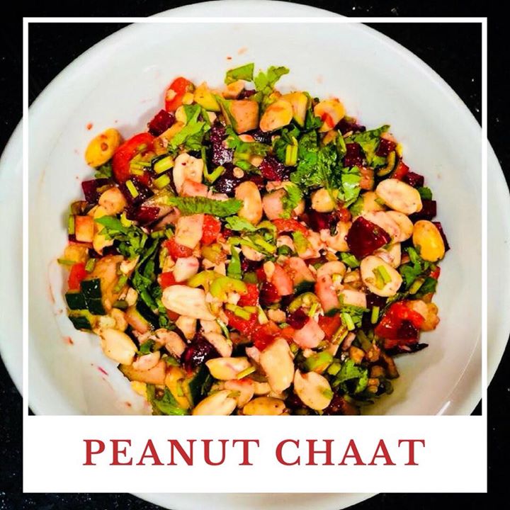 Komal Patel,  peanutchaat, roastedpeanut, peanut, snacks, healthysnack, vegetables