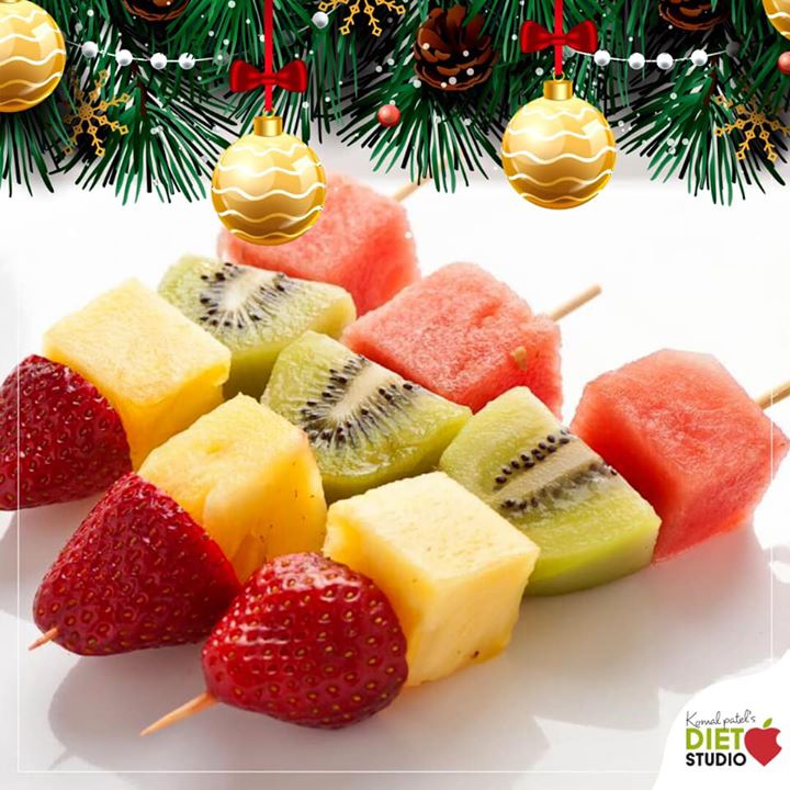 The Key to Creativity Could Be Eating Your Fruits and that too seasonal fruits...
Today’s special fruit skewers 
#fruits #funwithfruits #banana #seasonalfruits