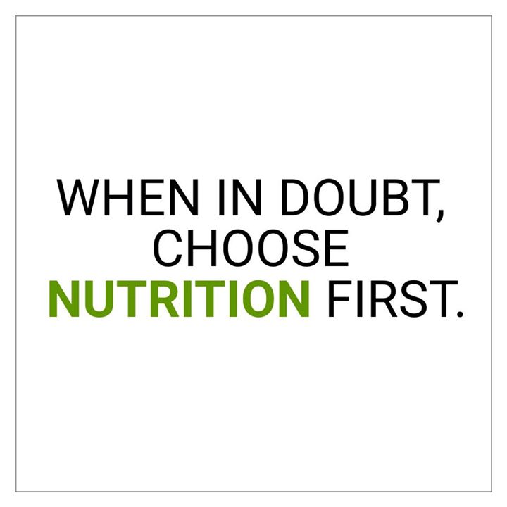 When in doubt of what food is healthier, choose to eat real food. 
Nutrition is important for everyone because food gives our bodies the nutrients they need to stay healthy, grow, and work properly. 
Choose balanced diet to achieve your health goals 
#nutrition #health #choosehealthy #balanceddiet