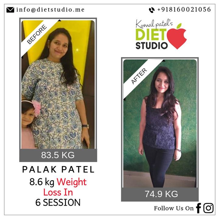 The picture says it all 
Our one more happy transformation 
Palak lost only  8.6 kg but you could see more of inch loss or fat loss.
This is what we target not only weight but overall health, fat loss, building stamina and developing self love. 
#weightloss #fatloss #inchloss #komalpatel #diet #dietplan #dietclinic #dietitian #weightlossdiet #stamina #transformation