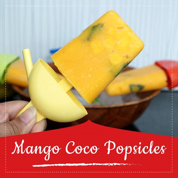 Komal Patel,  mango, mangopopsicle, coconut, coconutcream, popsicles, healthyrecipe