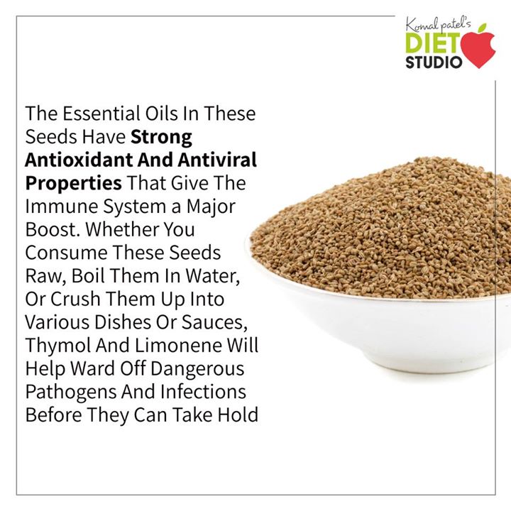 Due to antibacterial properties of ajwain, it is a very good immunity booster and helps in speedy recovery.
#ajwain #antioxidant #antiviral #booster #immunity