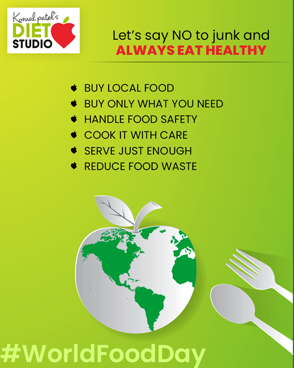 Komal Patel,  WorldFoodDay, FoodDay, Food, komalpatel, diet, goodfood, eathealthy, goodhealth