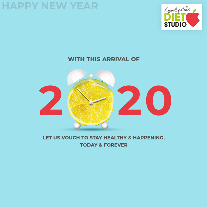 Let us vouch to stay healthy & happening, today & forever.

#NewYear2020 #HappyNewYear #NewYear #Happiness #Joy #2k20 #Celebration #komalpatel #diet #goodfood #eathealthy #goodhealth