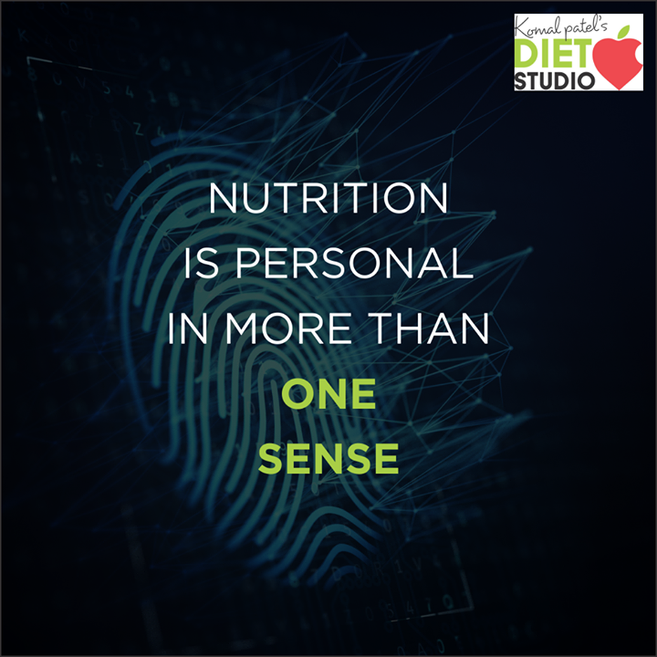 Nutrition is personal in more than one sense. Different metabolic and functional set points in each of us determine the kinds and amounts of foods that work best for us. These personal nutrition set points depend as much on our genetic blueprint as on the circumstances of our past and current life.

#komalpatel #diet #goodfood #eathealthy #goodhealth
