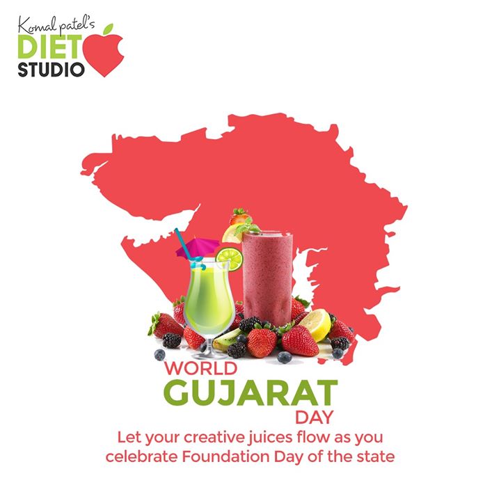 Let your creative juices flow as you celebrate Foundation Day of the state.

#HappyGujaratDay #GujaratDay #GujaratFoundationDay #GujaratDay2020  #komalpatel #onlineconsultation #dietitian #ahmedabad #dietclinic #dietplan #weightloss #pcos #diabetes #immunitydietplan