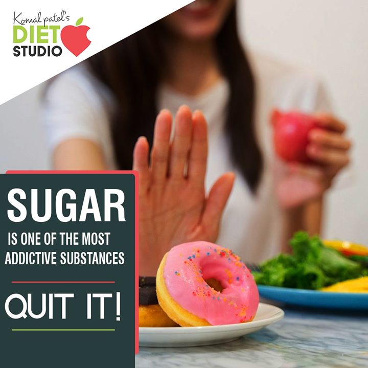 Sugar is one of the most addictive things and can do very bad things to a person’s health. Quitting it can have immediate benefits like Lower BP, diabetes prevention, boosted energy
level, & more.

#komalpatel #onlineconsultation #dietitian #ahmedabad #dietclinic #dietplan #weightloss #pcos
#diabetes #immunitydietplan