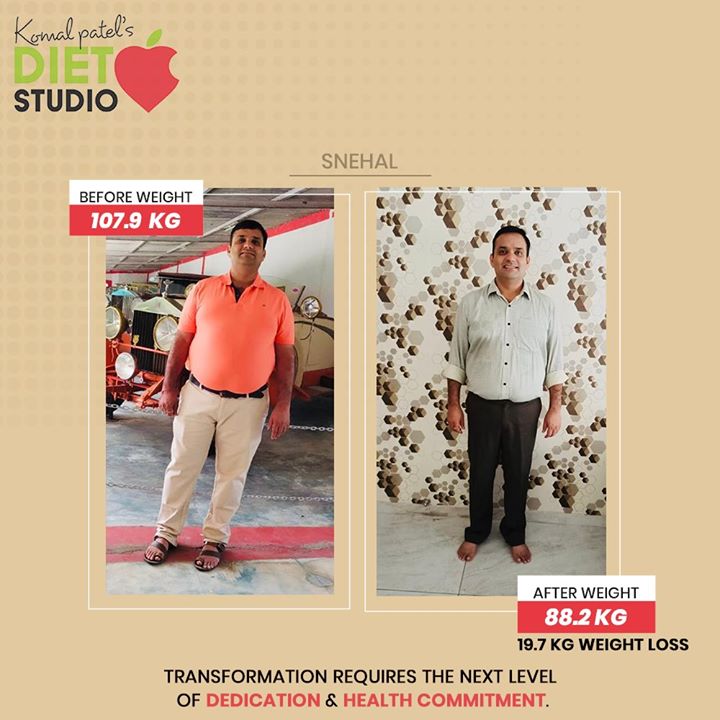 Real transformation requires real honesty. We truly praise Snehal for accomplishing the goal of fitness!

#komalpatel #diet #goodfood #eathealthy #goodhealth