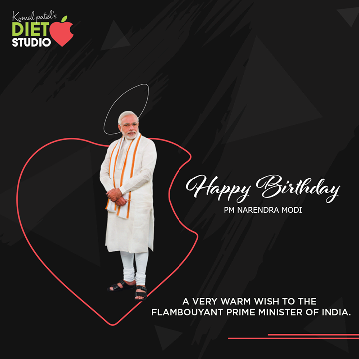A very warm wish to the flamboyant Prime minister of India.

#HappyBirthdayPMModi #PMModi #HappyBirthdayNaMo #NarendraModi #HappyBirthdayNarendraModi #komalpatel #diet #goodfood #eathealthy #goodhealth
