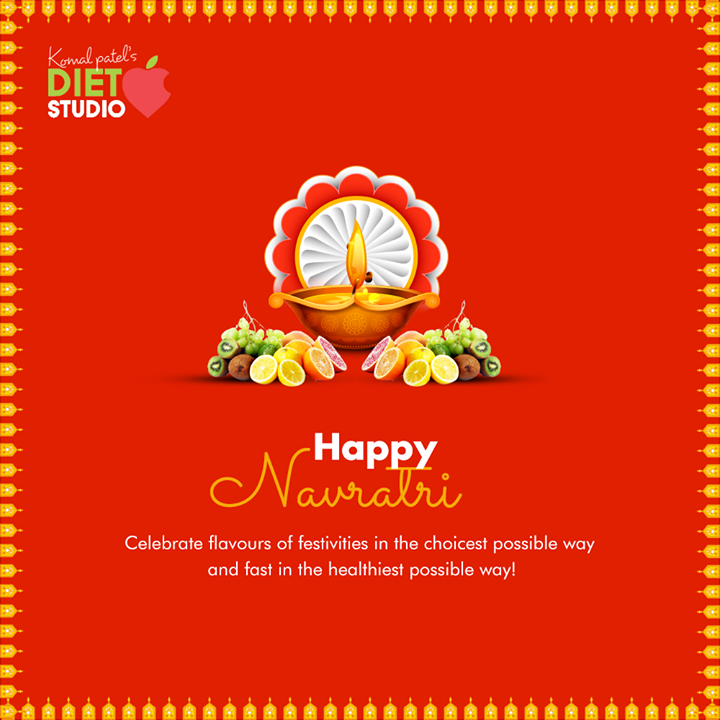 Celebrate flavours of festivities in the choicest possible way and fast in the healthiest possible way!

#HappyNavratri #Navratri2020 #NavratriWishes #ShubhNavratri #Navratri #DietitianKomalPatel #dietplan #fasting #diet #dietitian