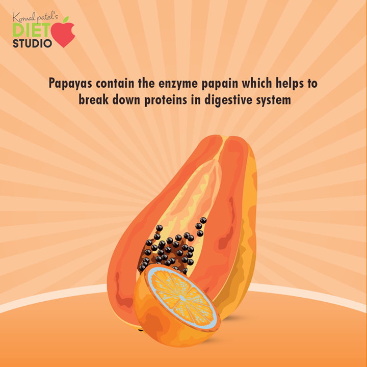Develop a taste for the fruits and take delight in scooping out the flesh from the ripen papaya.

Papayas contain the enzyme papain which helps to break down proteins in the digestive system. Besides this, it aids digestion & fights inflammation to help in reducing bloating.

It is considered to be the king of food when it comes to weight loss.

#FoodGuide #HealthyFoodGuide #KomalpPatel #Diet #GoodFood #EatHealthy #GoodHealth #DietPlan #DietConsultation