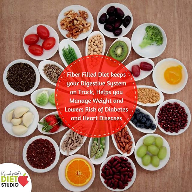 Fiber filled diet.... Include fiber rich food in your daily diet for better digestion, and better gut health. 
#fiber #fiberrichfoods #dailydiet #nutrition #digestion #guthealth #dietitian #komalpatel #nutrionist #ahmedabad #healthyfood