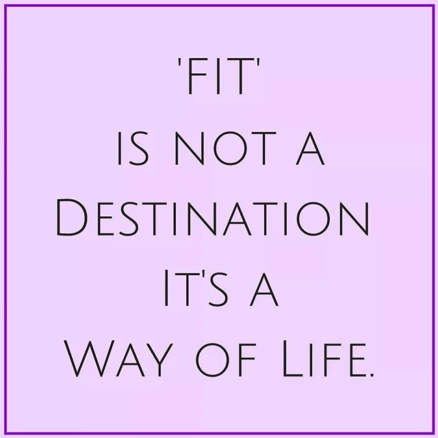 Fit is not a destination its a way of life.
You make being fit a way of life...
So work hard to achieve your health goals. Plan out your daily meals and exercise regime.
#fitisnotadestination #wayoflife #beingfit #workouts #healthgoals #health #plan #dietitian #komalpatel