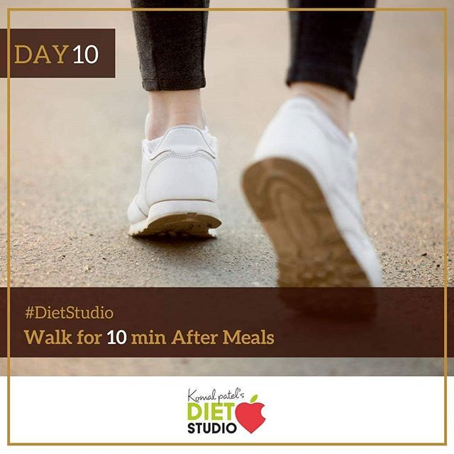 Walk for at least 10 min after your meal.
Researches have found that walking after meals does wonder to health It,
Aids digestion
help lower blood sugar level
Help burn some calories
Helps get better sleep.
So from now make it an habit to move around after your meals instead of heading on couch
#walk #aftermeals #digestion #goodhabit #healthyhabit #calories #dinner #healthylifestyle #healthyliving #komalpatel #diettips #fit #fitness #motivation