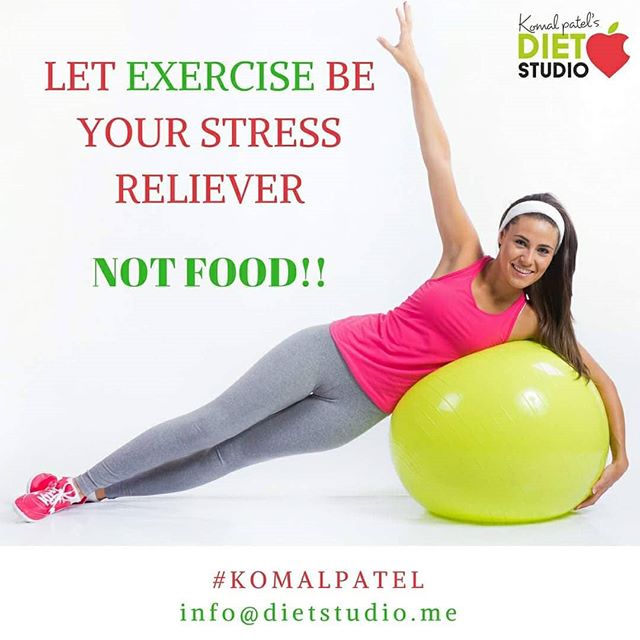 To transform yourself in a fit body do daily exercise and workout.
To relieve your stress do some form of activity but don't let food be a part to overcome your stress.
#stress #free #fit #transformation #exercise #workout #healthtips #motivation #komalpatel #dietitian