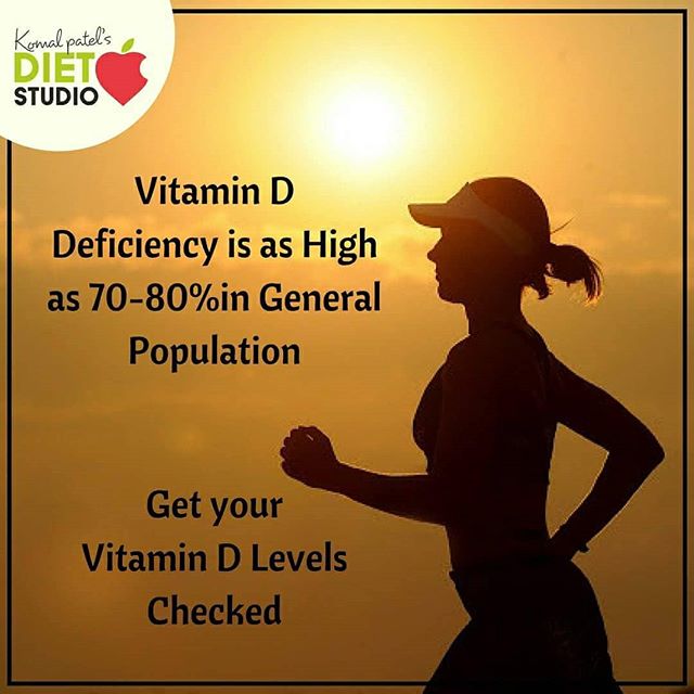 Vitamin D the sunshine vitamin is important for bones, skin and mental health.
But it been researched that 70-80% population is deficit in vitamin D.
Vitamin D deficiency can result in obesity, osteoporosis, hypertension, neuro degenerative diseases.
So get your vitamin D checked soon.
#vitamins #vitamind #sunshine #morning #deficiency #healthcheckup #bloodtests #reports #supplements #komalpatel #nutrition #nutrionist #dietitian