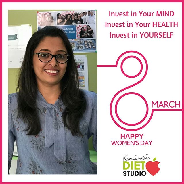 Celebrate yourself by investing in yourself..
Beauty is all about being comfortable in your own body. It's about knowing and accepting who you are..... #womenshealth #womensweek #womensday #womenshealth #womensfitness #komalpatel #dietitian #nutrition #nutrionist #dietclinic
