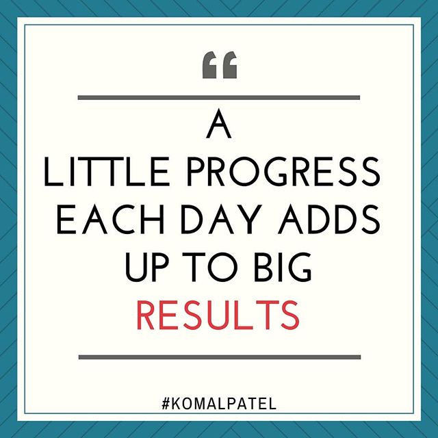 Every one of us wants progress. We want to strive to get better, to be in a position where we see ourselves thrive.
#motivation #quote #health #healthyliving #healthylifestyle #progress #result #komalpatel #dietitian #nutrition #nutrionist
