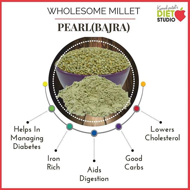 Komal Patel,  millets, wholesome, bajra, pearlmillet, health, benefits, nutrition, diet
