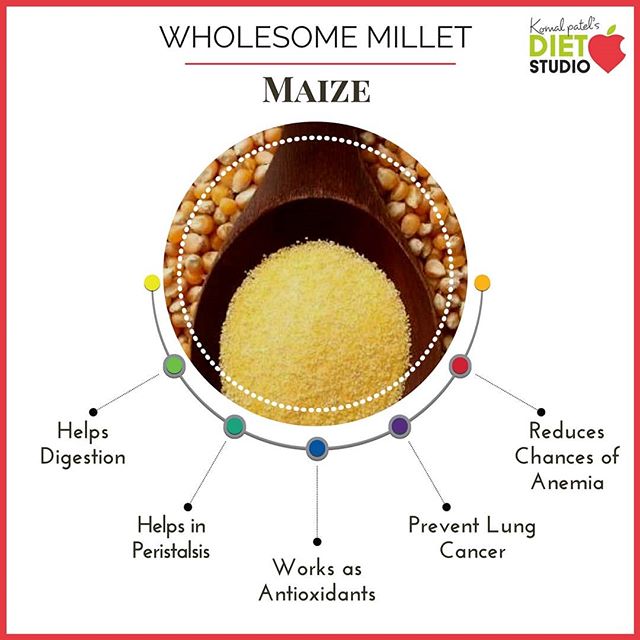 Maize flour contains thiamine and Vitamin B1, which aids the brain in absorbing necessary glucose and also initiates the process of transforming food into energy. In addition, it is low in cholesterol and fat, making it all the more desirable for the body. So do not deprive your body from the goodness of this grain, benefits of maize flour, and make it a part of your daily diet.
#wholesome #millet #maize #flour #health #benefits #nutrition