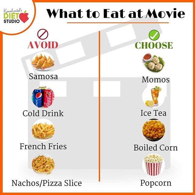 Komal Patel,  movies, snacks, options, guide, film, movie, movies, health, healthyoption, eathealthy, eatsmart