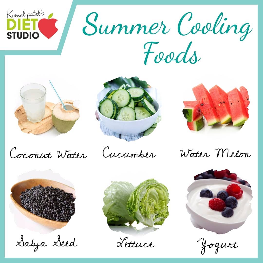 What foods cool you off in the summer?