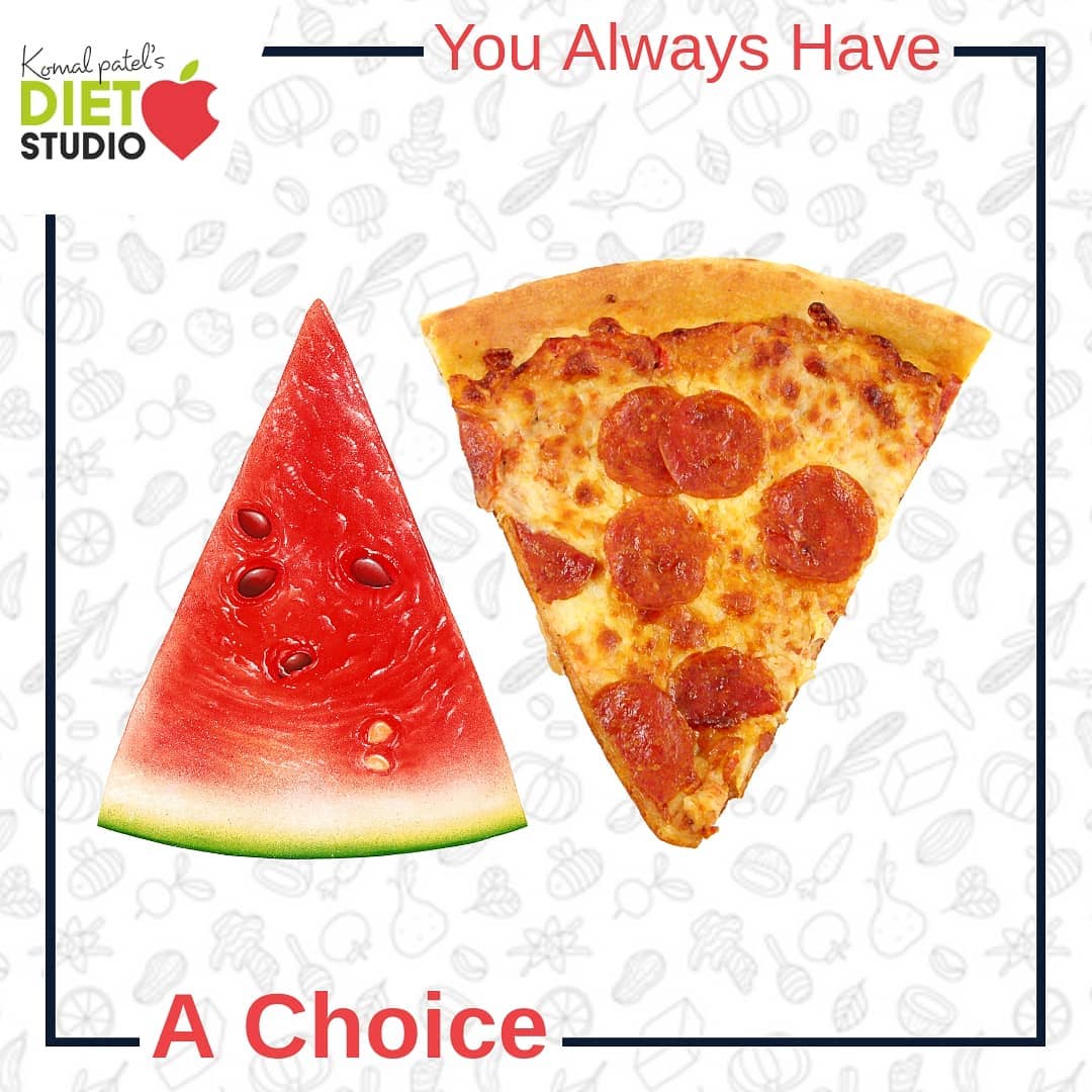 You always have a choice...
Small changes can make a big difference to your health...
#healthychoice #choosewisely #eathealthy #eatsmart