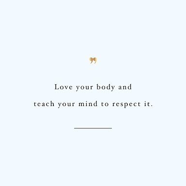 Love yourself
#respect #love #yourself #body #loveyourbody #loveyourself #bodygoals #bodypositivity #bodycare