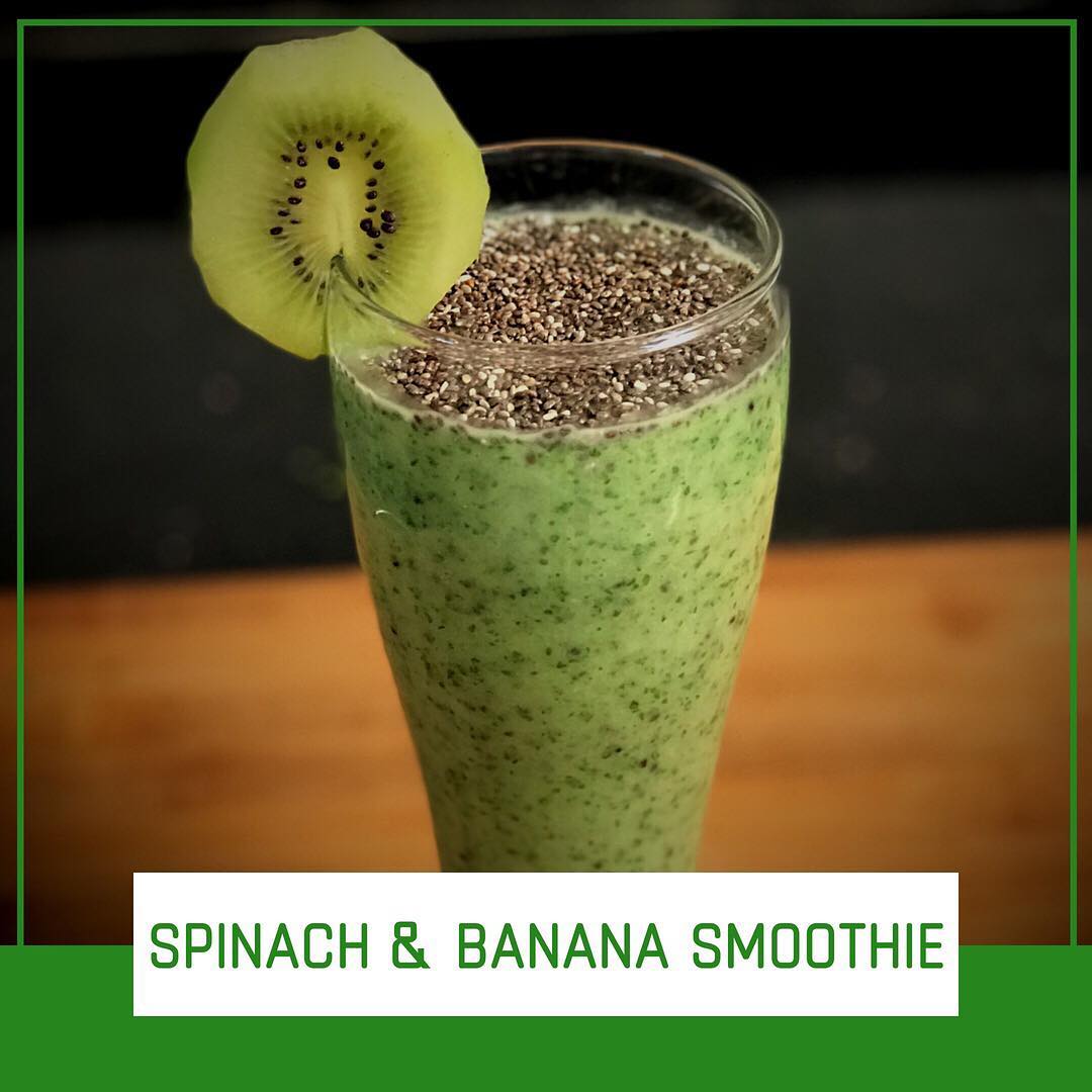 A smoothie made with banana and spinach provides your body with several essential nutrients, including vitamins A and K.
Almond milk added to it adds on protein and makes this smoothie a good healthy breakfast ..
Check out for the recipe on this link 
https://youtu.be/YWS0_-Ep-zM
#smoothie #kiwi #spinach #breakfastsmoothie #healthyrecipe