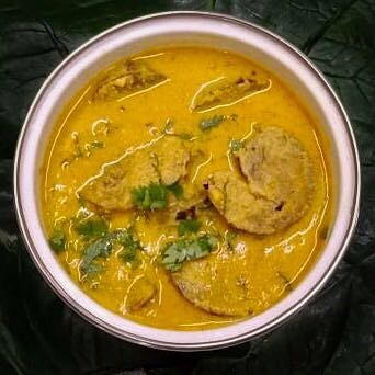Komal Patel,  greens, colocasia, dinner, curry, curries, arbi