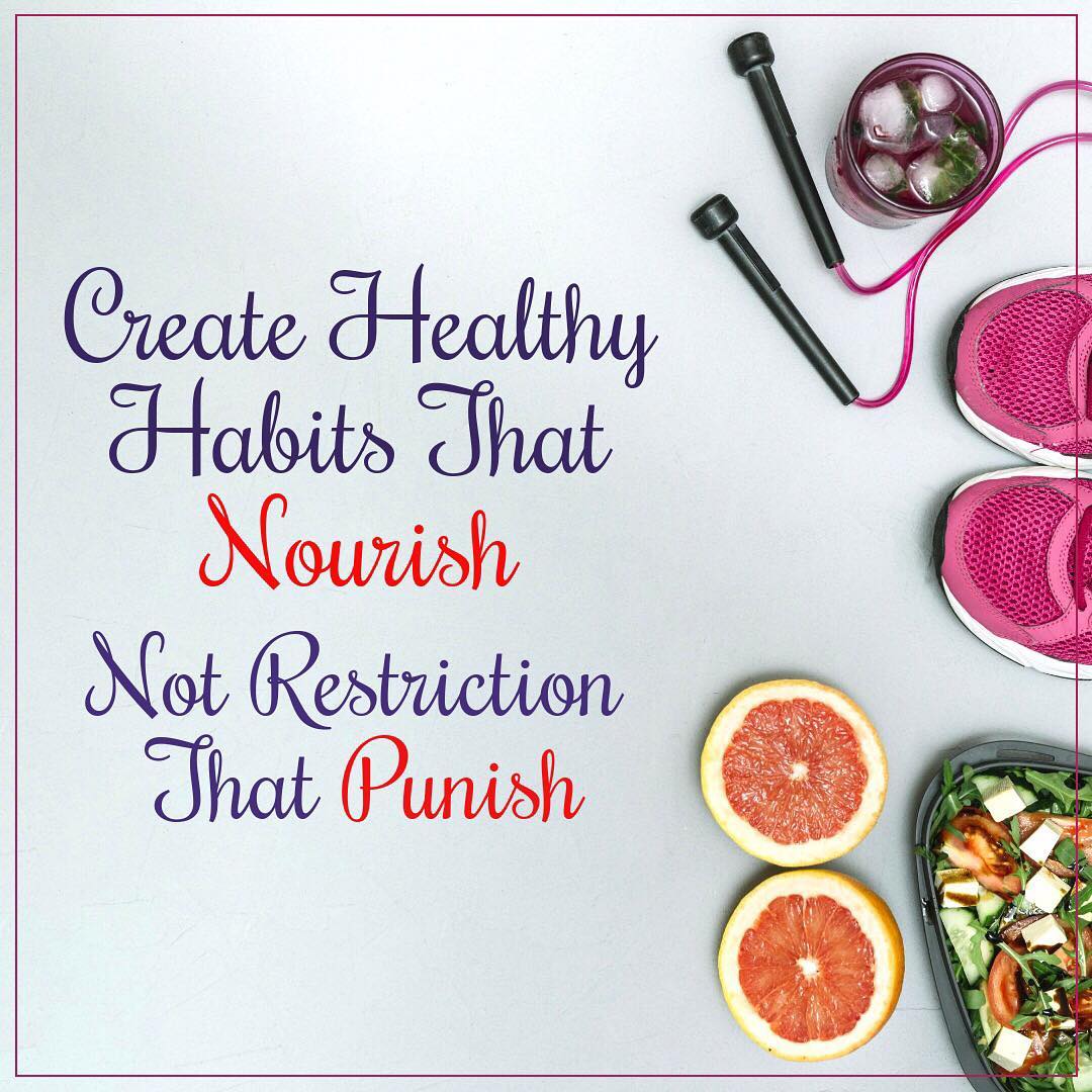 Create healthy habits that gives nourishment....
#health #healthy #goodhealth #nourish #nourishment