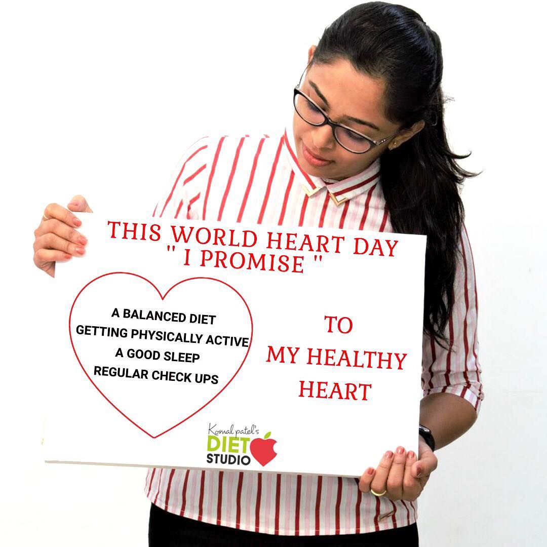 Komal Patel,  worldheartday, heart, heartday, healthyheart, healthyeating, balanceddiet, exercise, hearthealth