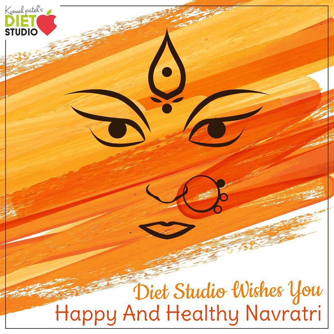 May Maa Durga empower you with her nine blessings of name, fame, health, wealth, happiness, peace, humanity, knowledge and spirituality
Happy Navratri 
#navratri #navratra #komalpatel #dietitian #dietstudio