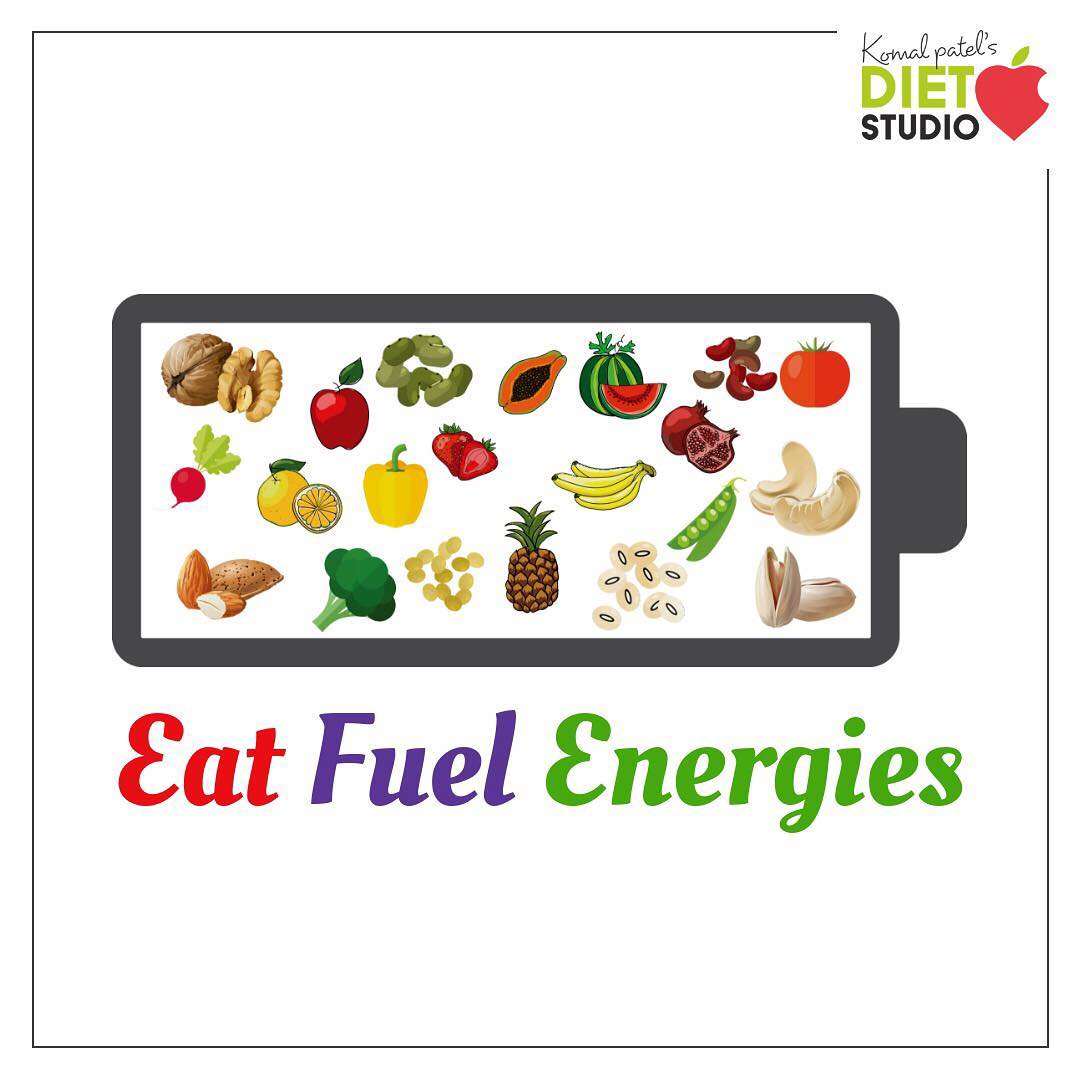 Eat fuel and energise your body by eating healthy...
#energise #healthyfood #health #healthyliving #energy #positivity
