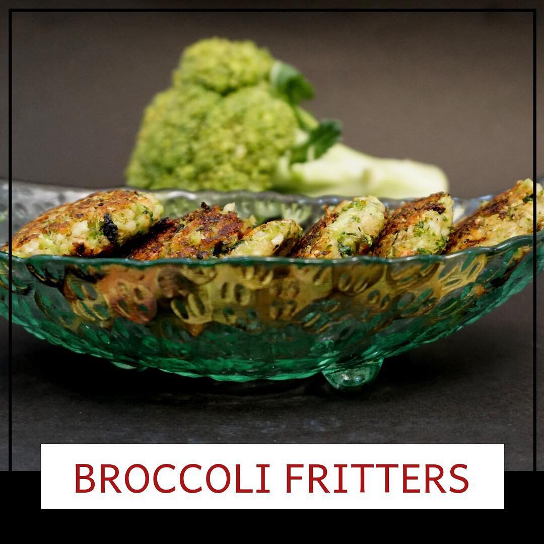 Komal Patel,  youtube, video, recipe, broccoli, fritters, lowcaloriesnack, lowcalorierecipe