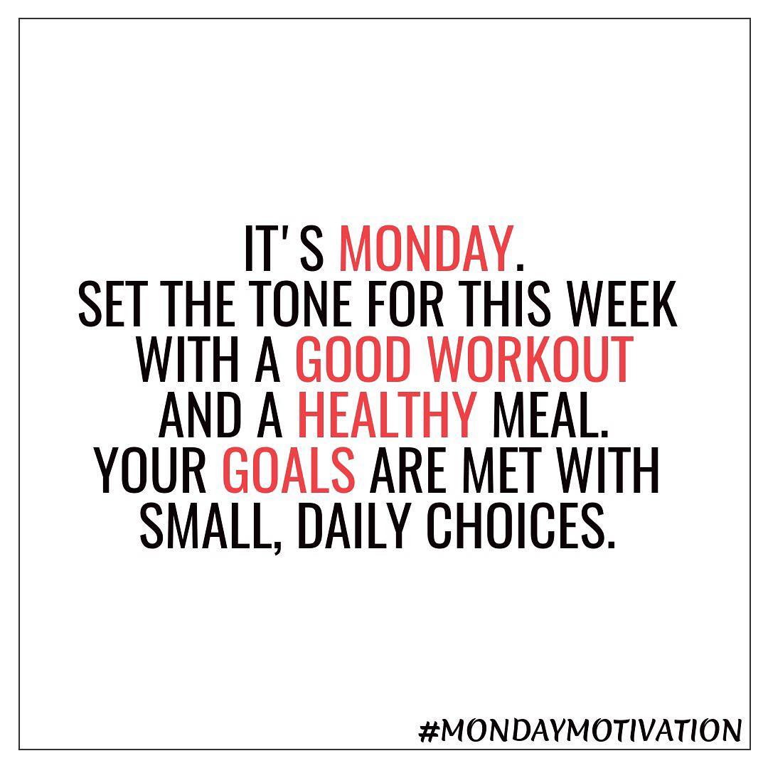 #mondaymotivation #workout #healthymeal #healthylifestyle #goals #healthgoals