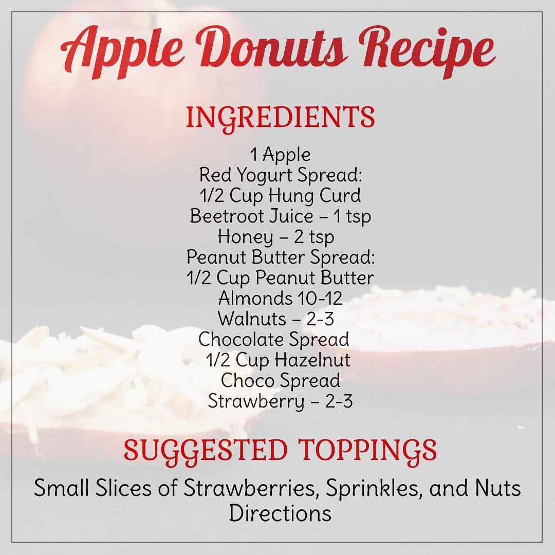 What's better then serving a healthy snack to your kid 
These apple donuts are just what you are looking for. 
Check out for the recipe and making an amazing donuts for your kids...
#donut #apple #appledonut #healthyrecipe #kidshealth #kidsrecipe