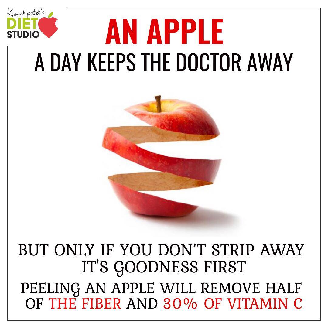 An apple a day keeps a doctor away 
But don’t peel it 
#apple #applepeel #fiber #vitamins #minerals