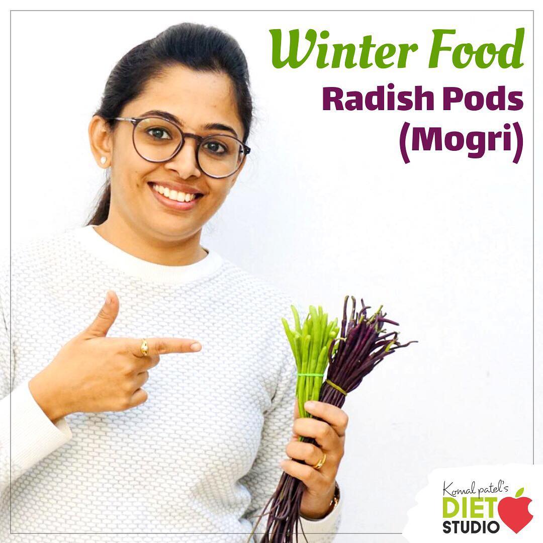 Radish pods, known as moongra or mogri in India, are essentially the seeds of the radish plant.
There are long and vary in colour that is green and red. They can be cut into different sizes as per the recipe requirement.They are available only in winter months.

One cup of sliced red radish bulbs provides approximately 20 Calories· Radishes are suggested as an alternative treatment for a variety of ailments including cough, gastric discomfort, liver problems, constipation, dyspepsia, arthritis, gallstones and intestinal disorders.
So try including this winter vegetable in your  daily meals.
Check out for its benefits in the link below 
https://youtu.be/aV2EE3nljSA
#radish #radishpods #mogri #winterfood #winter
